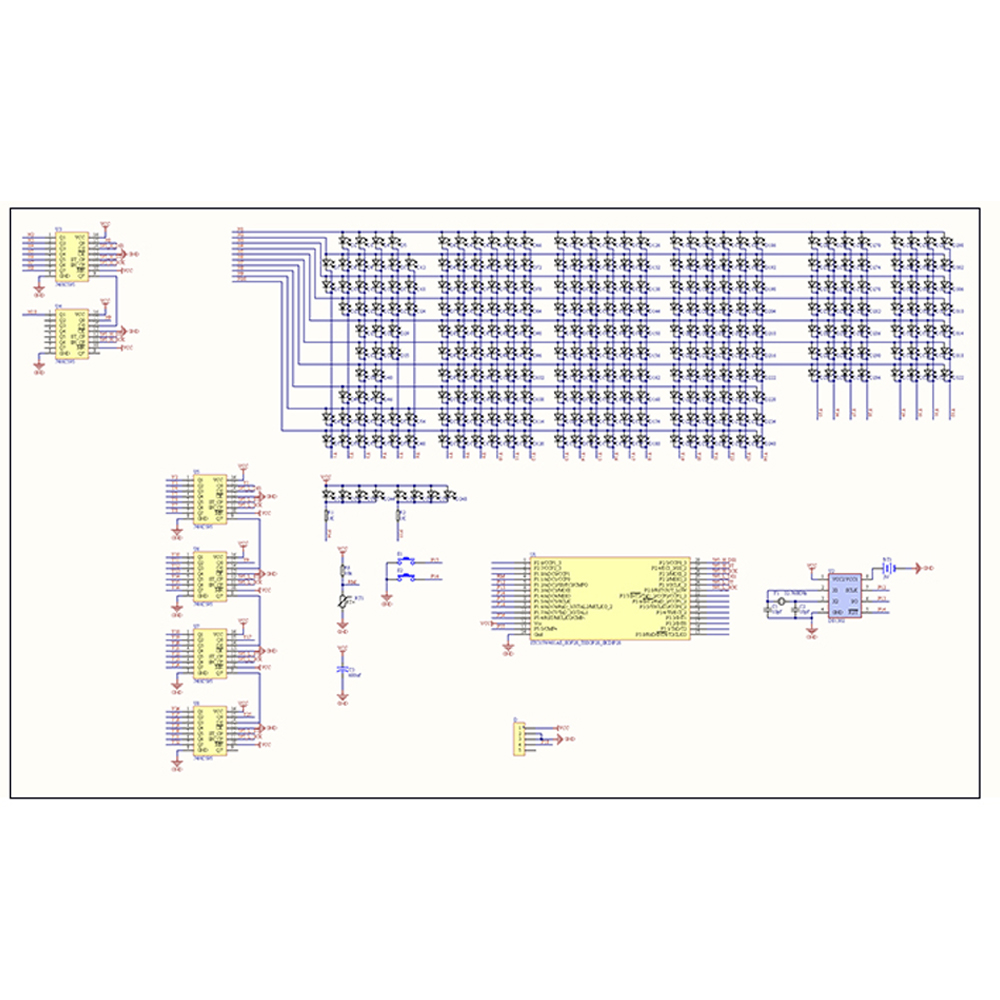DIY Digital Dot Matrix Clock E - Diy Electronics News 评论和价格