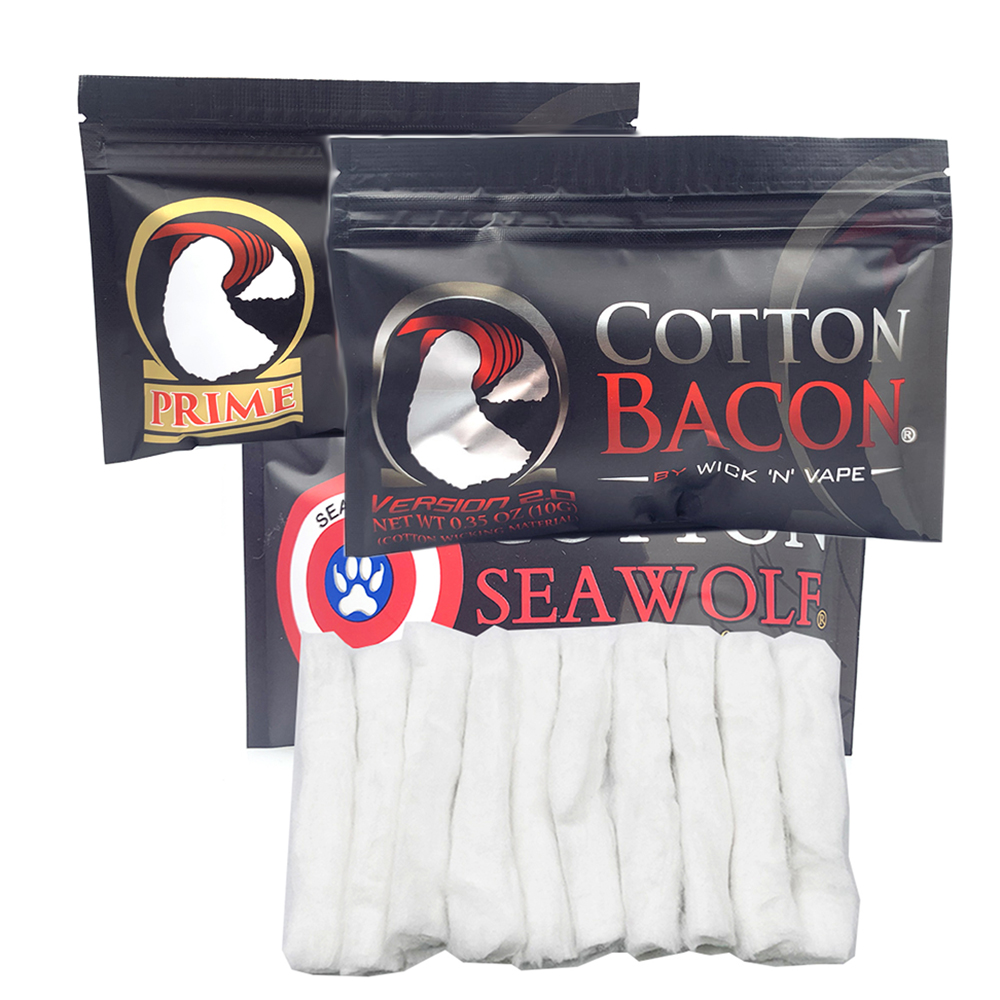 2Pack Cotton Bacon Prime Silve - Diy Vape Electronics 评论和价格