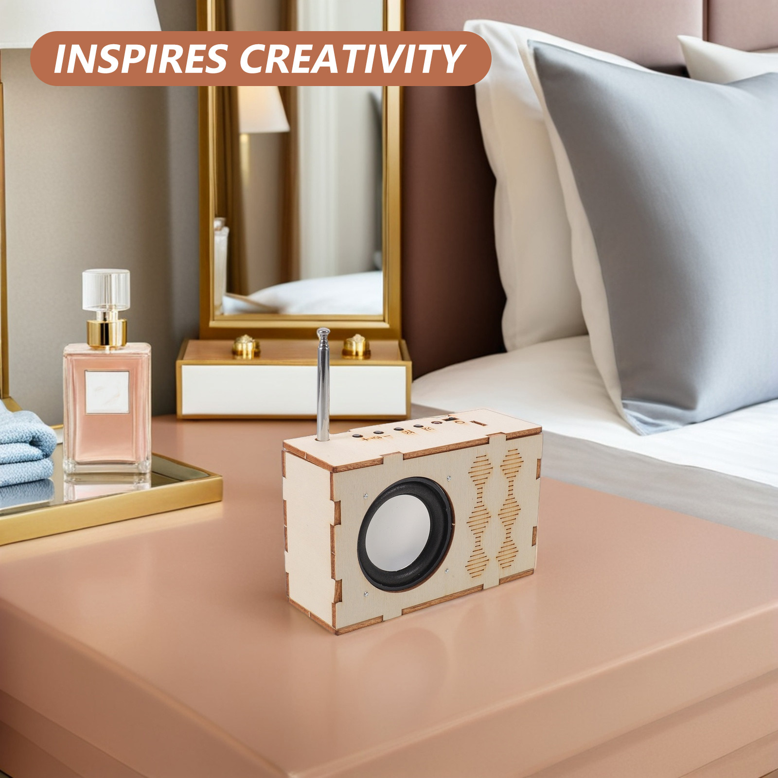 DIY Wooden Radio Assembly Stem - Diy Electronics Projects For Kids 评论和价格