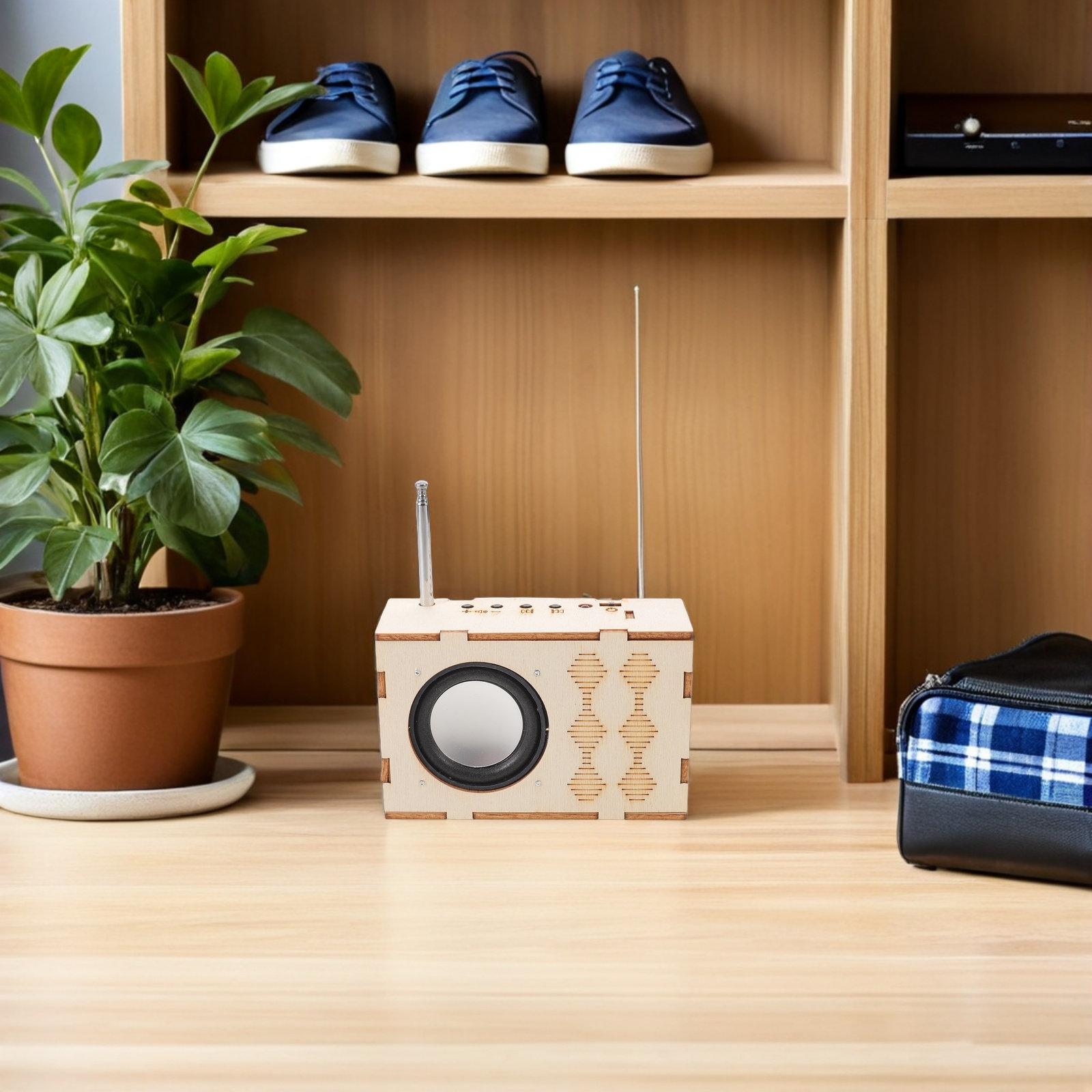 DIY Wooden Radio Assembly Stem - Diy Electronics Projects For Kids 评论和价格