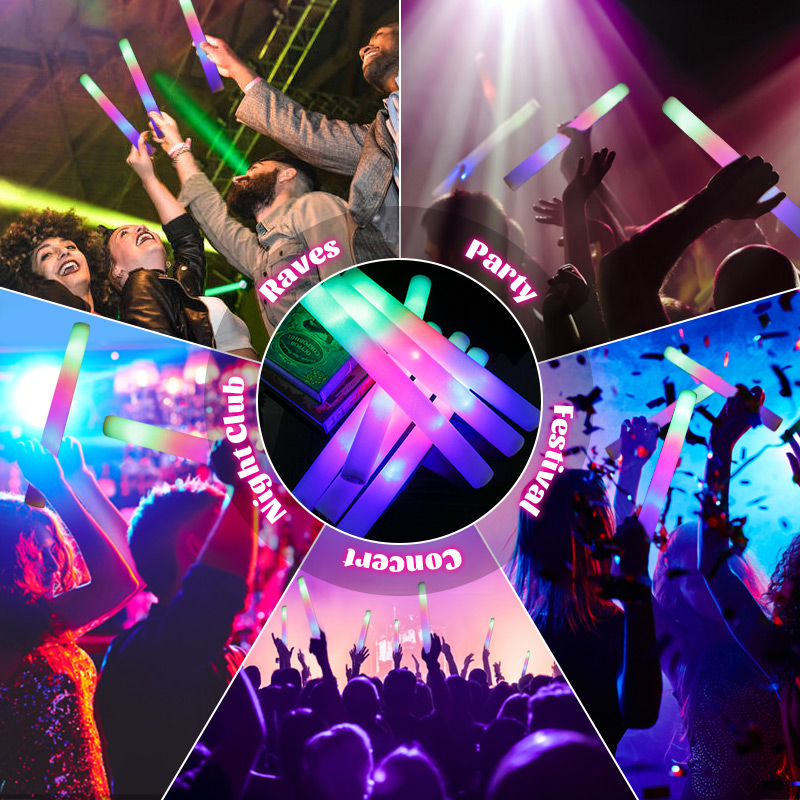 30Pcs LED Glow Sticks Bulk Col - Diy Electronics News 评论和价格