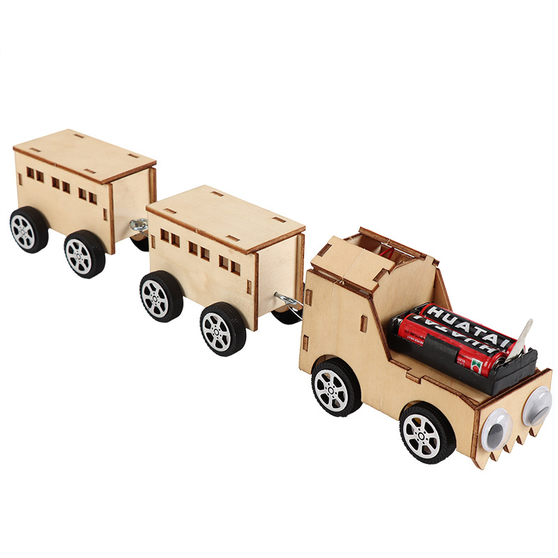 DIY Kit Toys Wooden Train Elec - Diy Electronics Projects For Kids 评论和价格