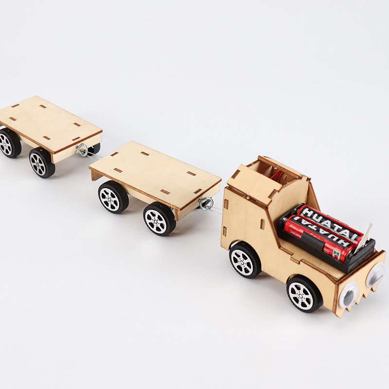 DIY Kit Toys Wooden Train Elec - Diy Electronics Projects For Kids 评论和价格