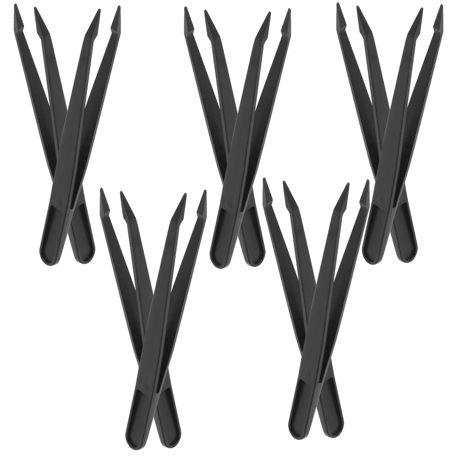 10Pcs Plastic Precision Tweeze - Diy Electronics Art 评论和价格