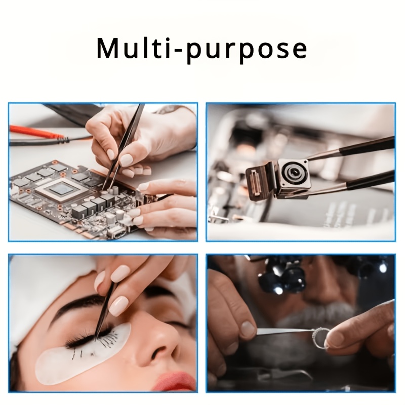 10Pcs ESD Anti‑Static Tweezers - Diy Electronics Art 评论和价格