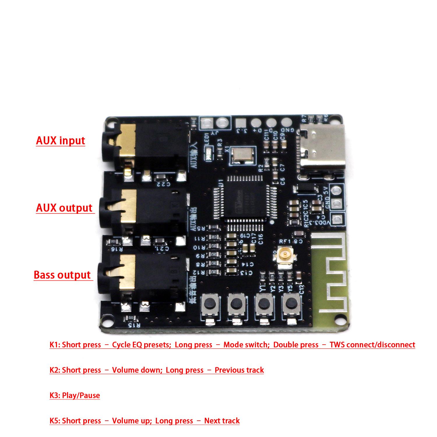 Bluetooth DSP Tuning Module BP - Diy Electronics Audio 评论和价格