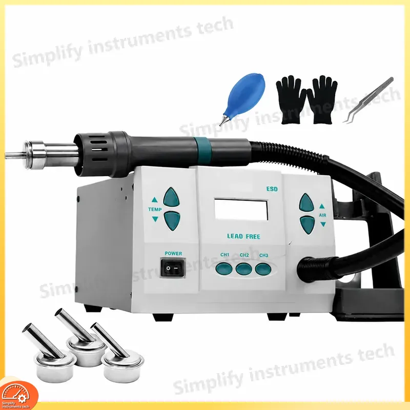 Hot Air Gun BGA Rework Station - Diy Soldering Station No Electronics 评论和价格
