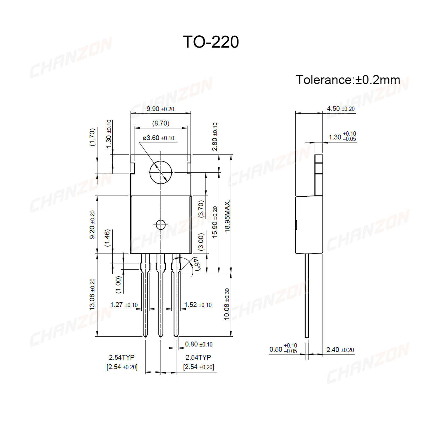 TO220 Tip120 Tip122 Tip41C Tip - Diy Electronics Youtube 评论和价格