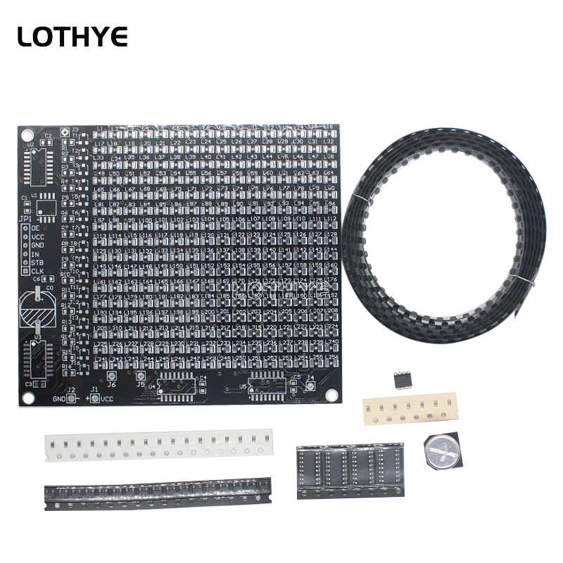 DIY Electronic Kit 256 LED Dot - Diy Electronic Components 评论和价格