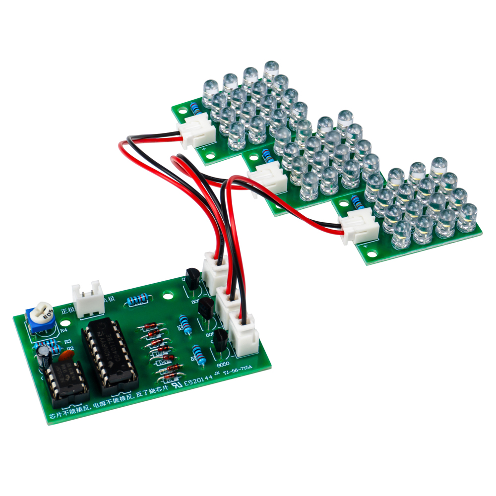 DIY Electronic Kit LED Three-C - Diy Electronics News 评论和价格