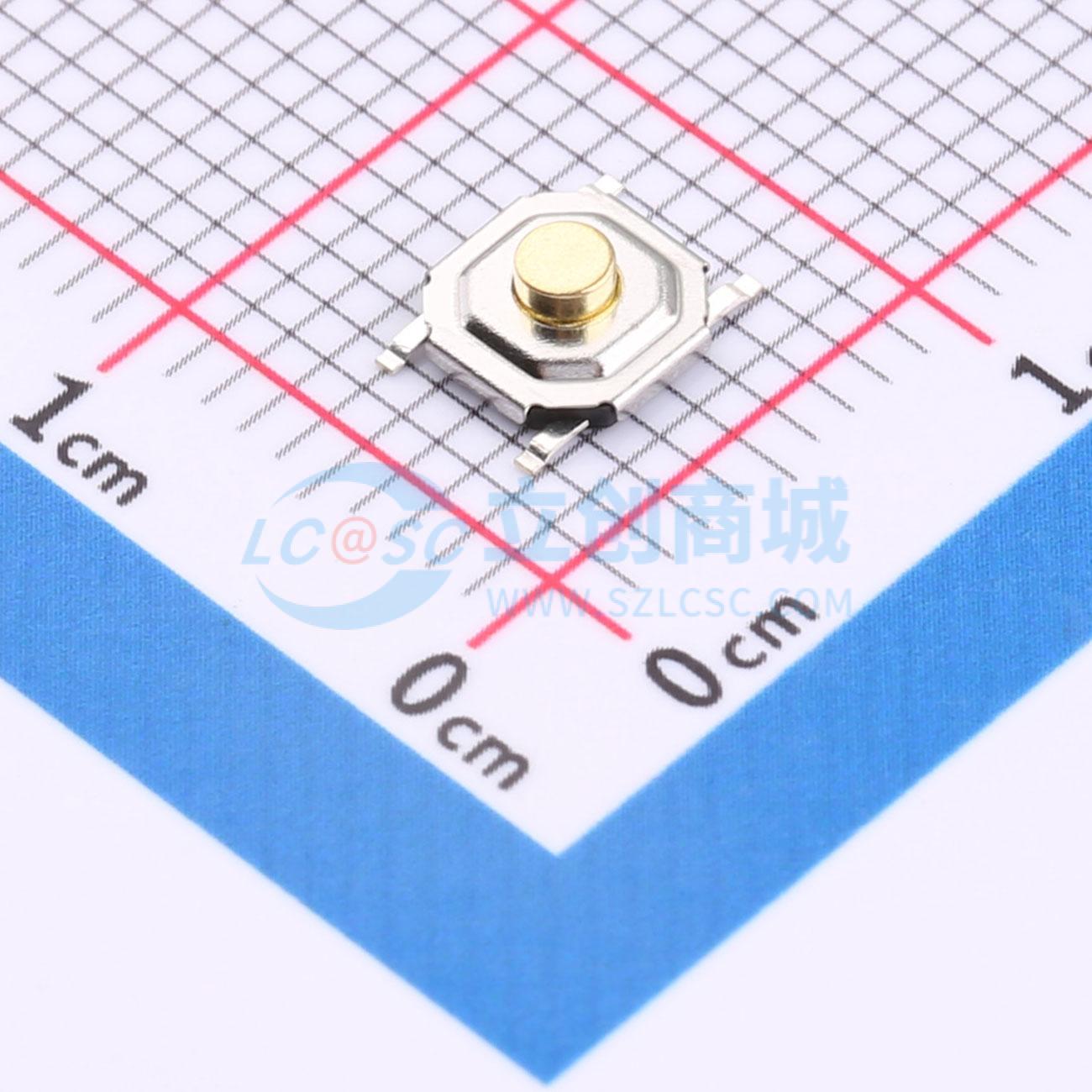 513pcs TS5220A SMD-4P 5.2x5.2m - Push Button Tactile 评论和价格