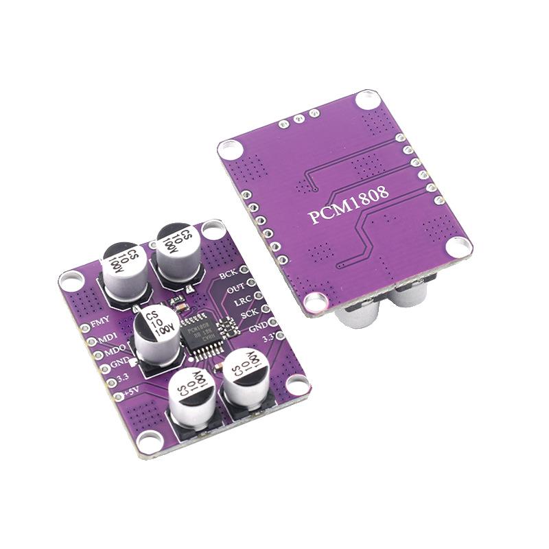 NEW 24Bit PCM1808 Stereo ADC M - Diy Electronics Audio 评论和价格