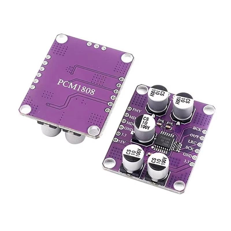 NEW 24Bit PCM1808 Stereo ADC M - Diy Electronics Audio 评论和价格