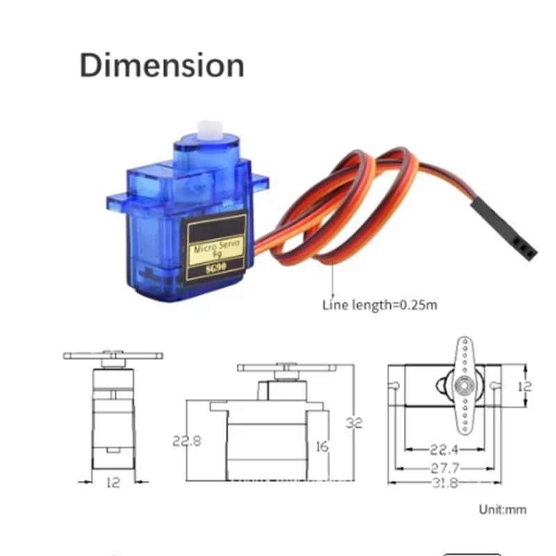2/4pcs Sg90 Servo Motor Micro  - Servo Motor Sg90 评论和价格