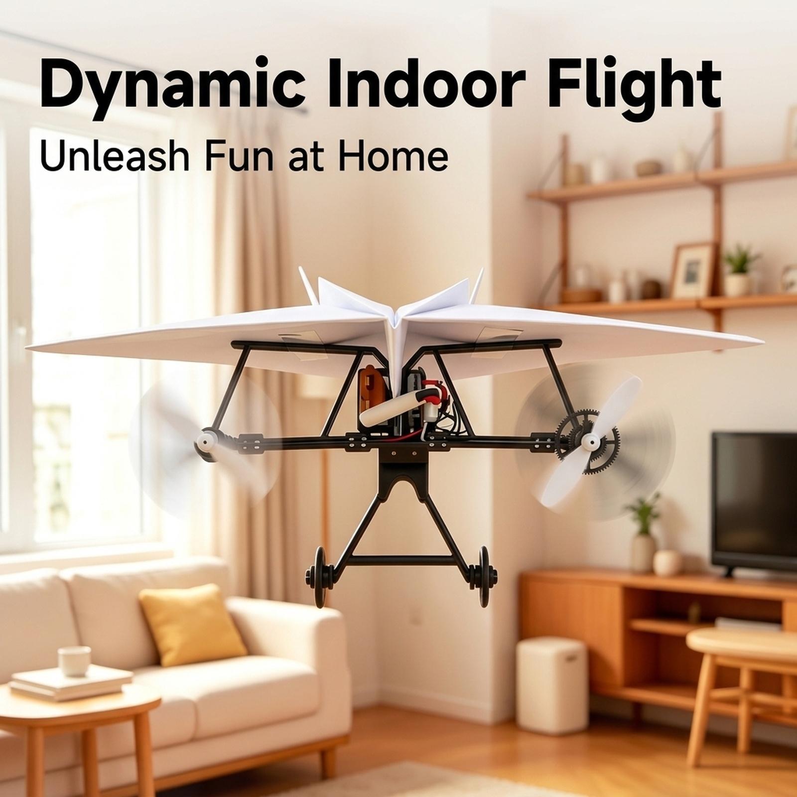Mini RC Airplane DIY Kit ABS M - Diy Electronics Projects For Kids 评论和价格