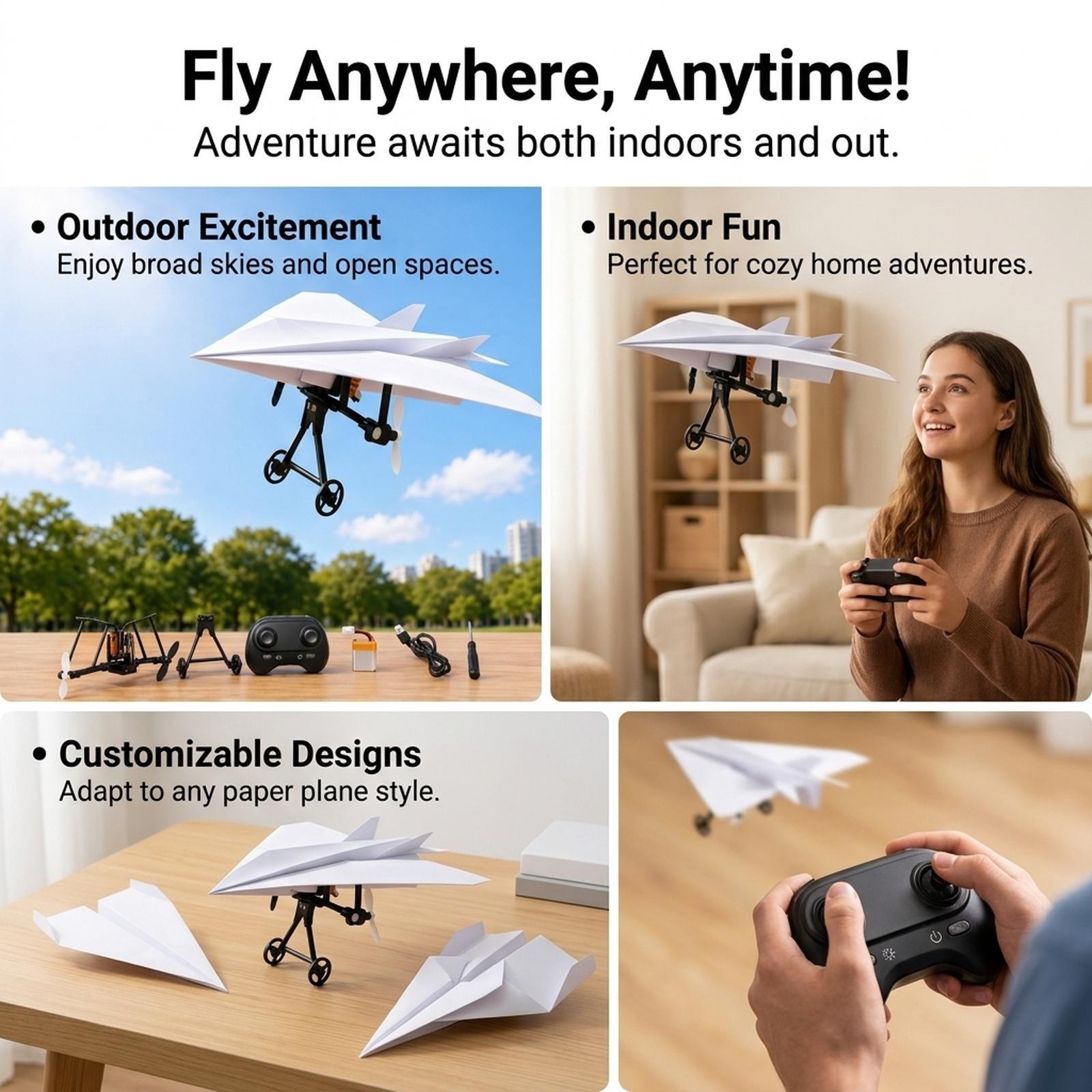 Mini RC Airplane DIY Kit ABS M - Diy Electronics Projects For Kids 评论和价格