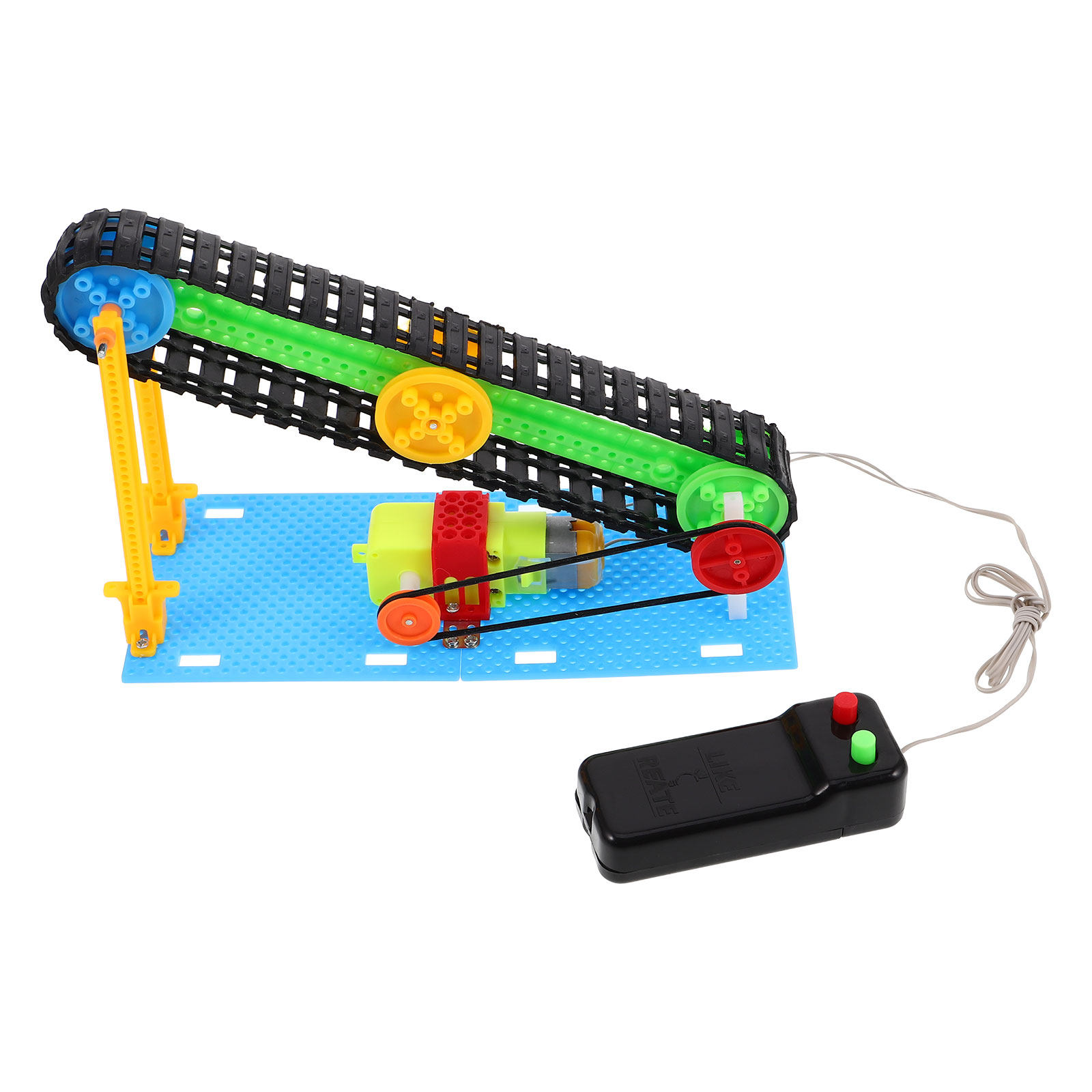 Electric Conveyor Belt Stem Ki - Diy Electronics Projects For Kids 评论和价格