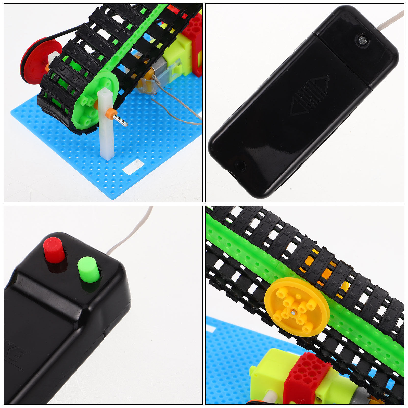 Electric Conveyor Belt Stem Ki - Diy Electronics Projects For Kids 评论和价格