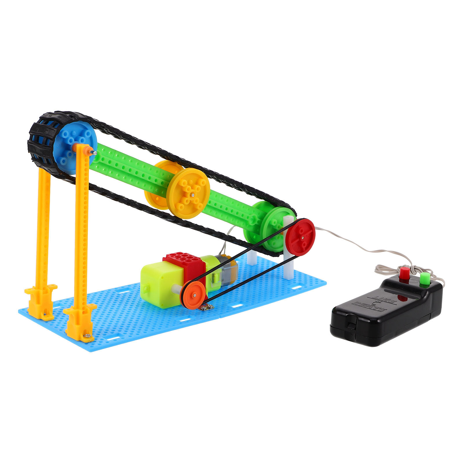 Electric Conveyor Belt Stem Ki - Diy Electronics Projects For Kids 评论和价格