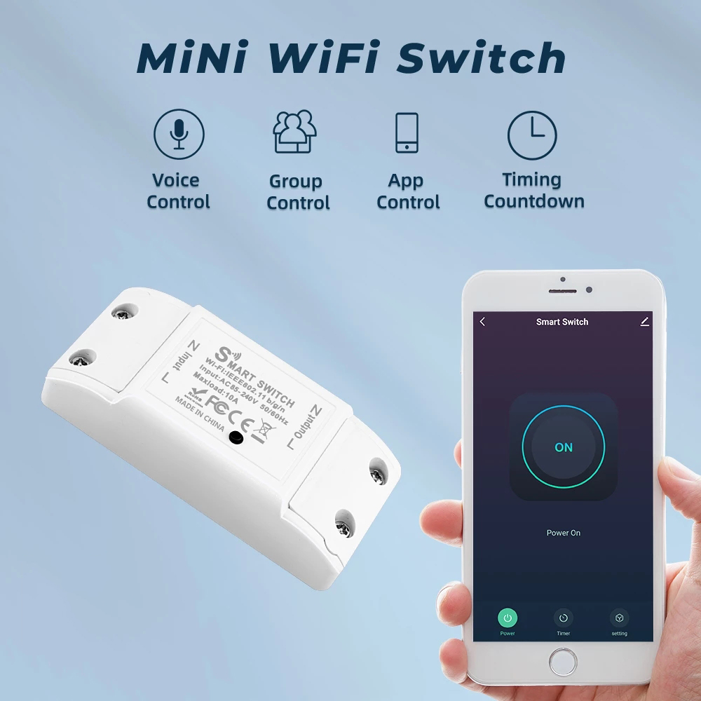 WiFi Switch DIY MINI Smart Hom - Diy Electronic Modules 评论和价格