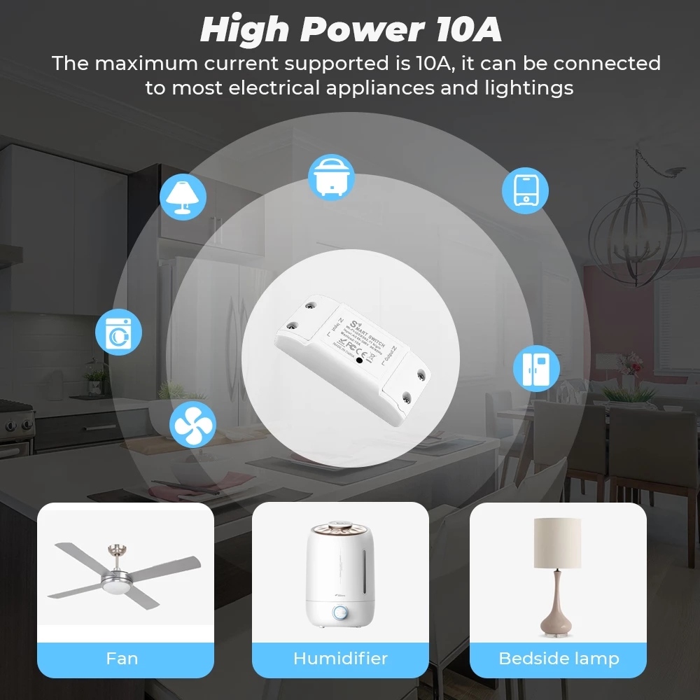 WiFi Switch DIY MINI Smart Hom - Diy Electronic Modules 评论和价格