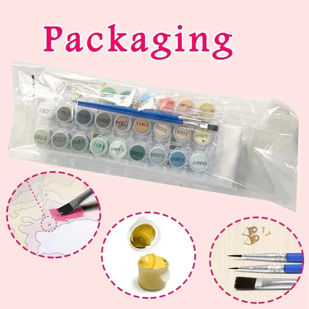 DIY Paint by Numbers Kits  Ani - Diy Elektronik 评论和价格