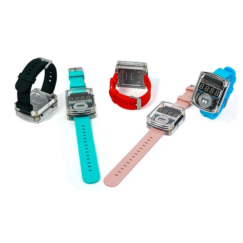 2X DIY Watch LED Watch Electro - Diy Electronics Youtube 评论和价格