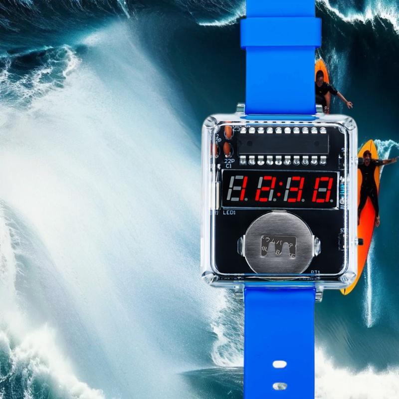 1Set DIY Electronic Watch Kit  - Diy Electronics Youtube 评论和价格
