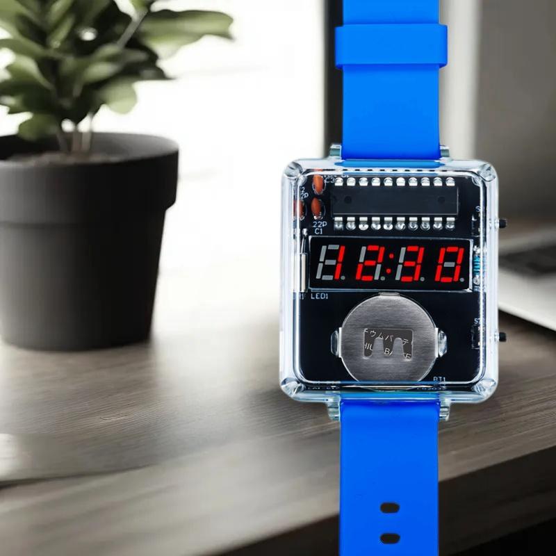 1Set DIY Electronic Watch Kit  - Diy Electronics Youtube 评论和价格