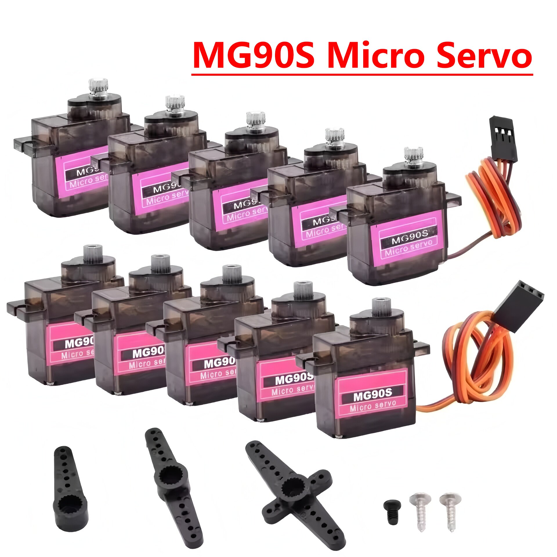 4/5/10/20pcs MG90S Micro Servo - Servo Motor Sg90 评论和价格