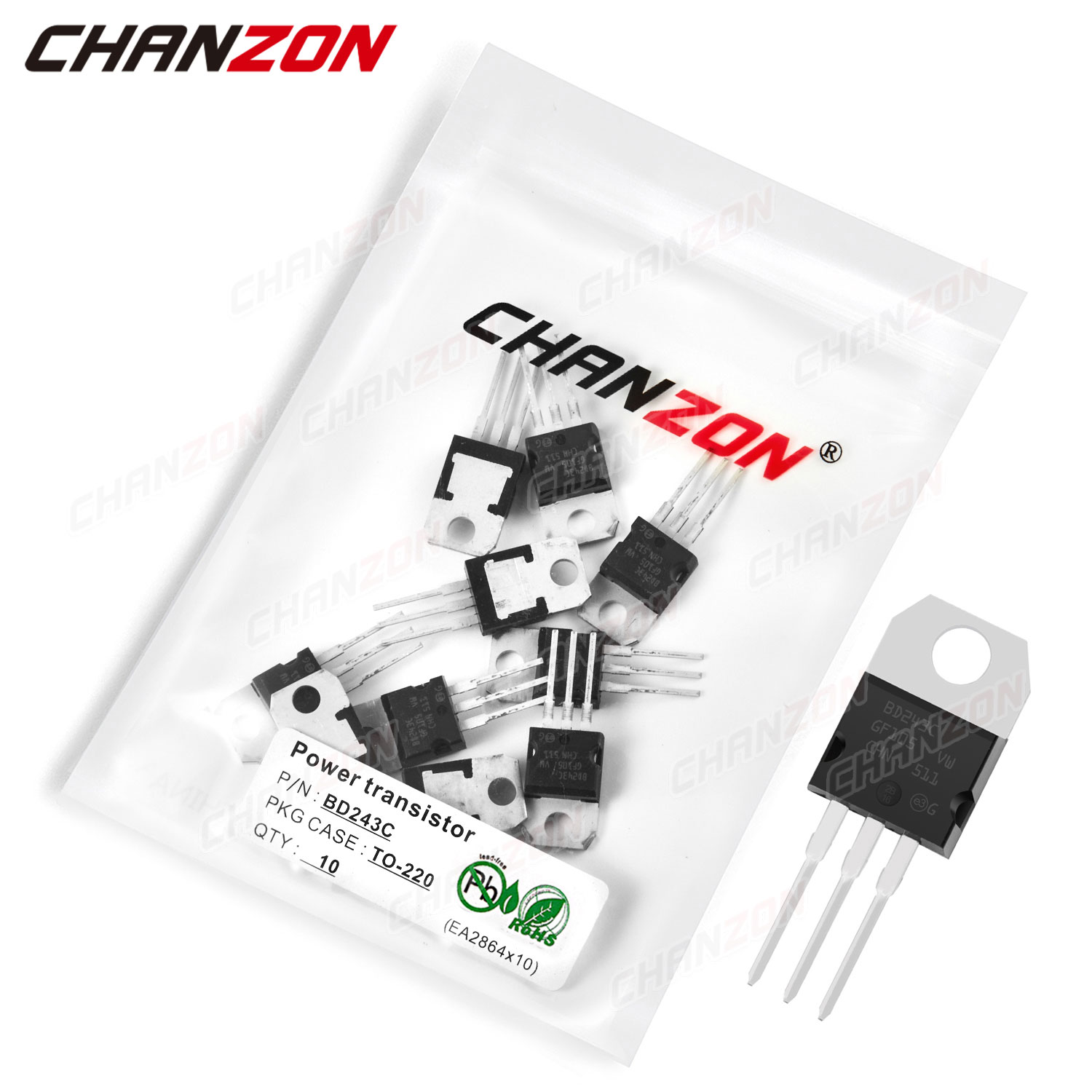10Pcs BD243C TO-220 BD243 Powe - Diy Electronics Youtube 评论和价格