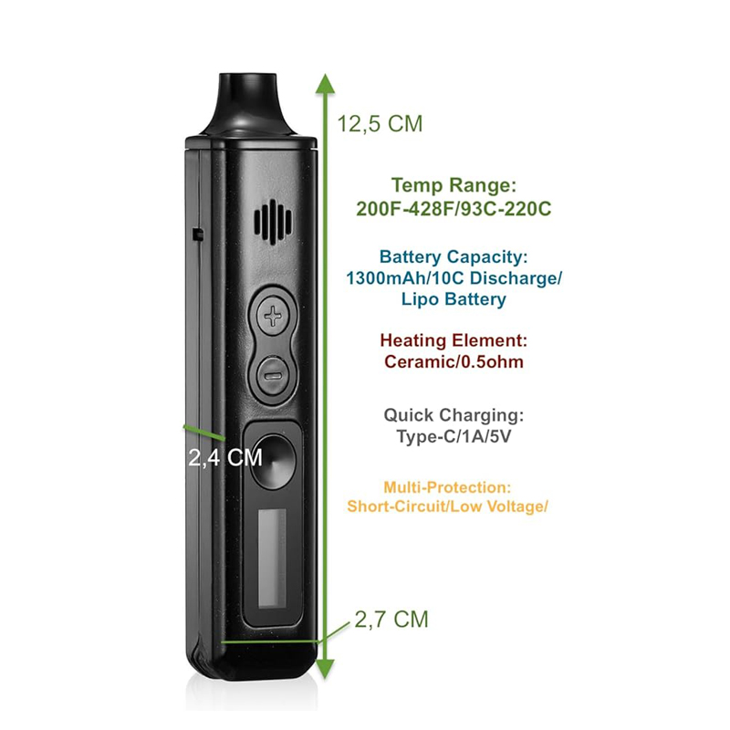 Anix Taurus Dry Herb Vaporizer - Diy Vape Electronics 评论和价格