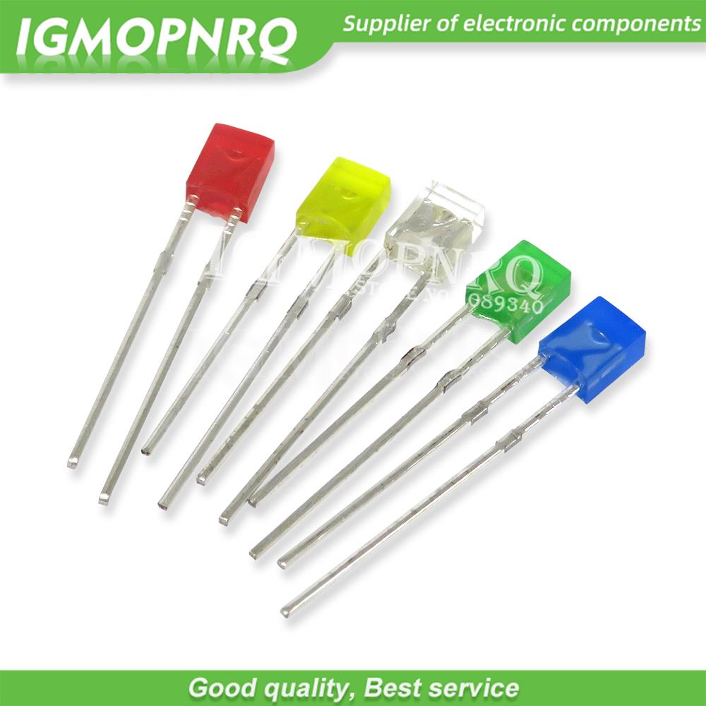 100PCS 2X3X4 2X5X7 square LED  - Diy Electronics News 评论和价格
