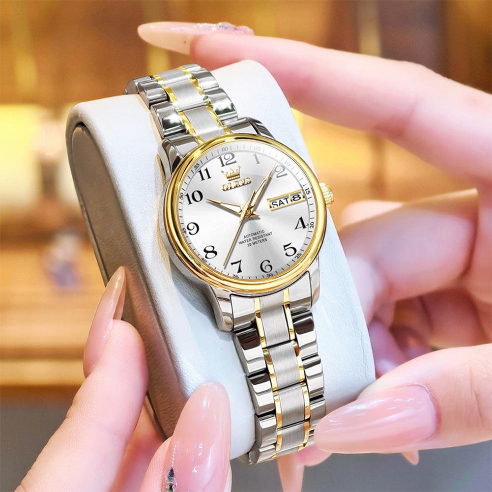 OLEVS Luxury Watch for Woman L - Push Button Tactile 评论和价格