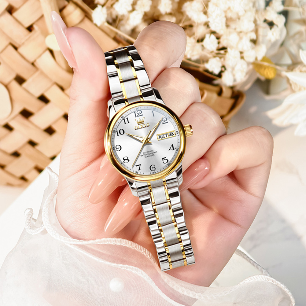 OLEVS Luxury Watch for Woman L - Push Button Tactile 评论和价格