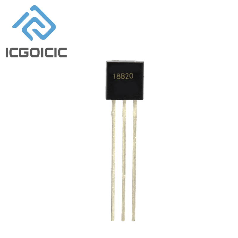 1-100pcs DS18B20 DS18B TO-92 C - Ds18B20 Temperature Sensor 评论和价格