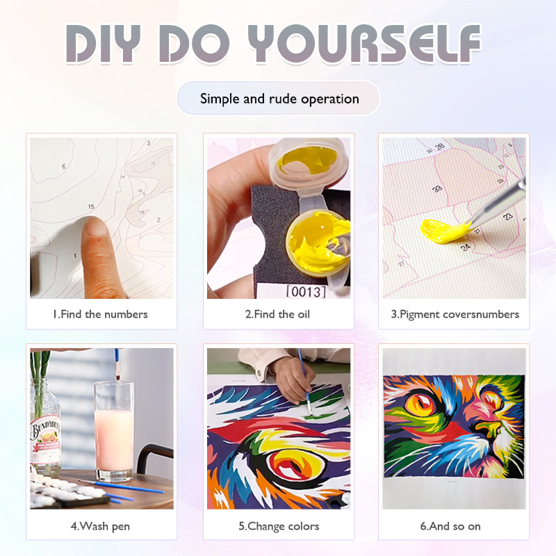 Digital Acrylic Painting Kit D - Diy Elektronik 评论和价格