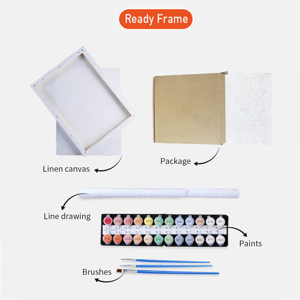 Digital Acrylic Painting Kit D - Diy Elektronik 评论和价格