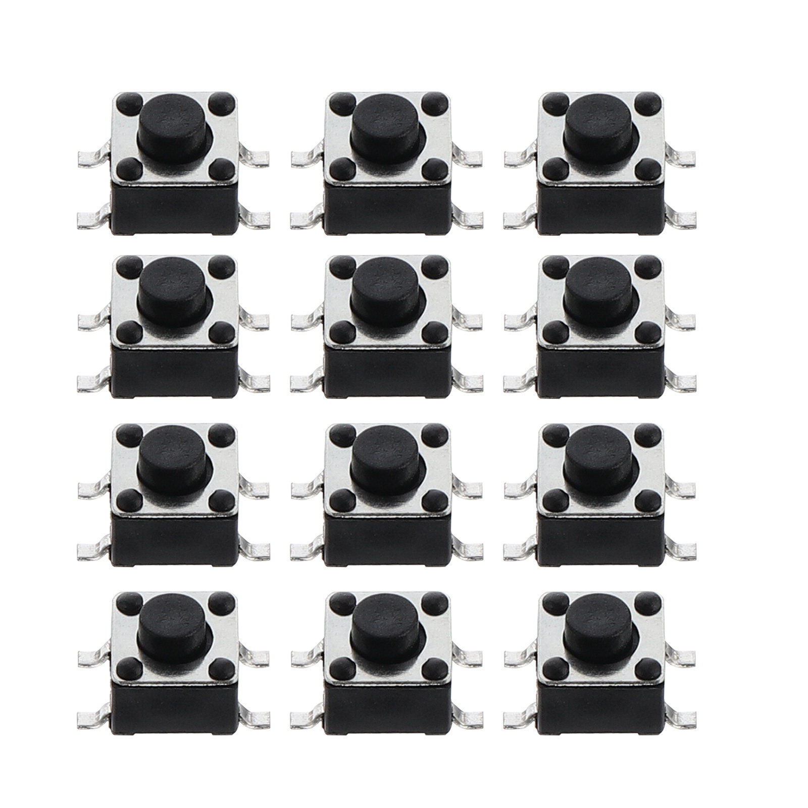 100Pcs Tactile Push Button Ass - Push Button Tactile 评论和价格