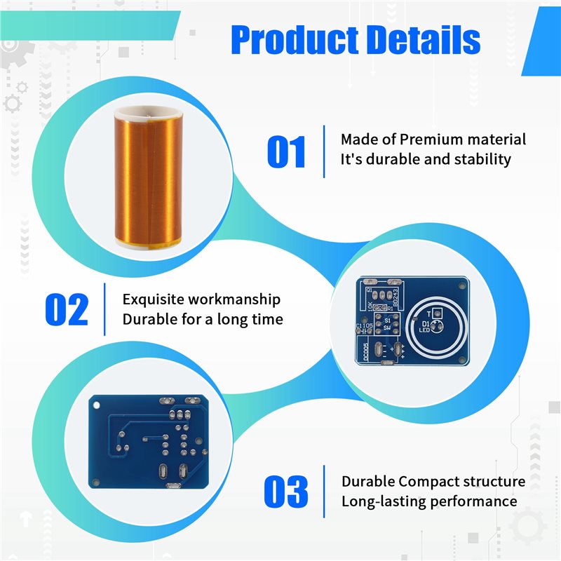 BD243 Mini For Tesla Coil Kit  - Diy Electronic Modules 评论和价格
