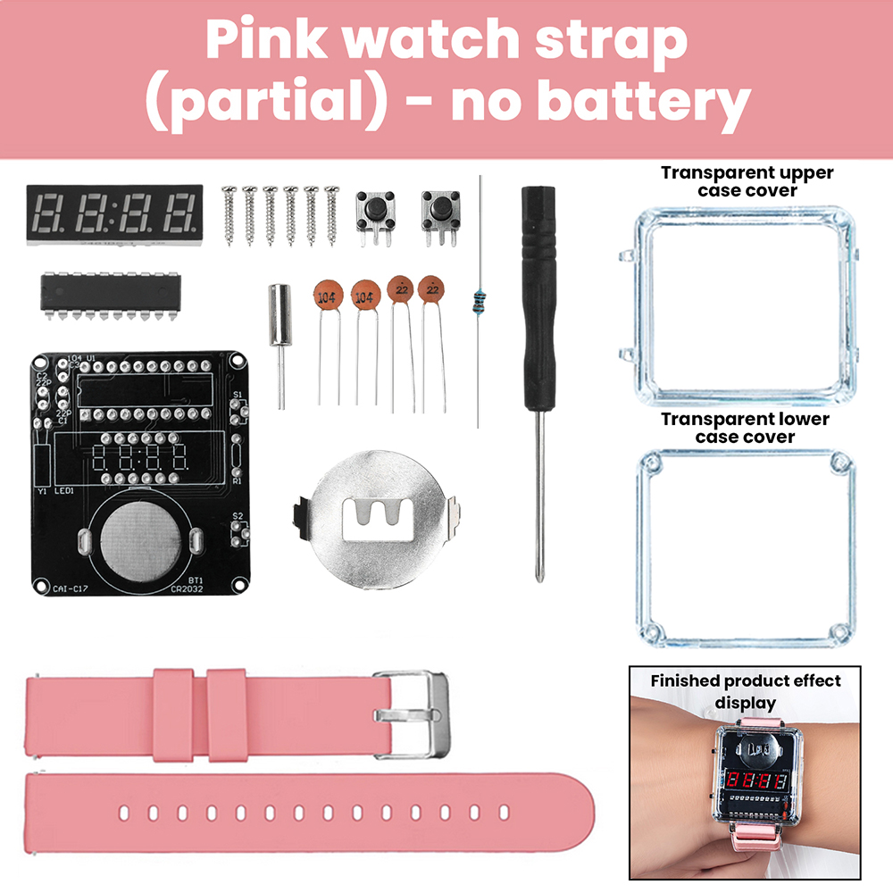 DIY Electronic Watch Kit 0.28' - Diy Electronics Youtube 评论和价格
